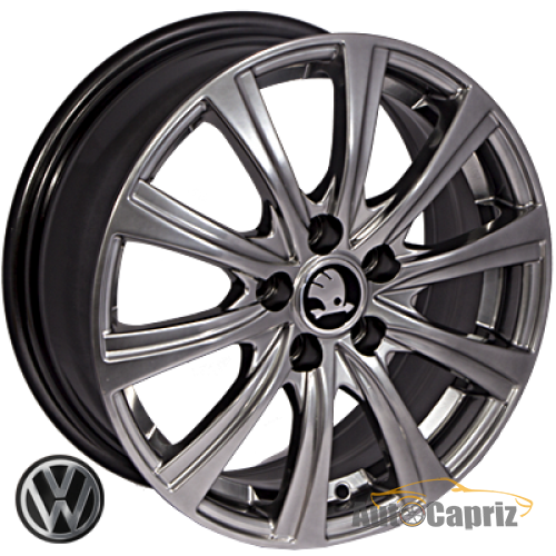 Диски Replica Skoda SSL447 HB R15 W6.0 PCD5x112 ET47 DIA57.1
